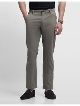 Arrow Sports - Men Olive Hudson Tailored Regular Fit Air Soft Trousers