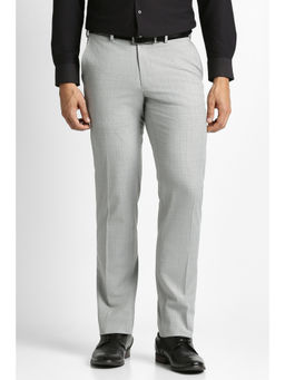 Van Heusen - Men Grey Check Trouser