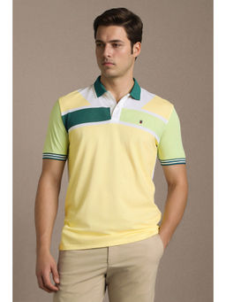Louis Philippe - Men Multi-Colour Polo T-Shirt