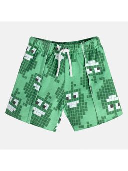 MINI KLUB - Green Printed Shorts