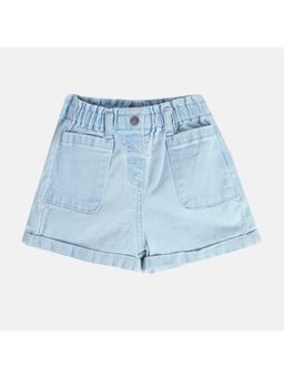 MINI KLUB - Blue Solid Shorts