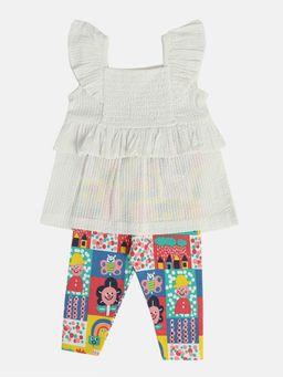 MINI KLUB - Multi-Color Printed Top and Pant (Set of 2)