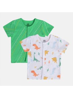 MINI KLUB - Multi-Color Printed T-Shirts (Pack of 2)