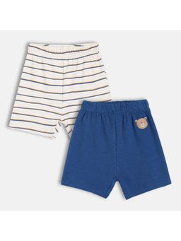 MINI KLUB - Multi-Color Stripes Shorts (Pack of 2)