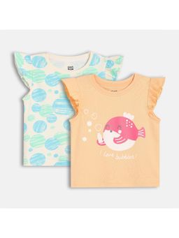 MINI KLUB - Multi-Color Printed Tops (Pack of 2)