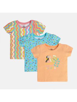 MINI KLUB - Multi-Color Printed Tops (Pack of 3)