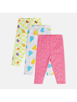 MINI KLUB - Multi-Color Printed Leggings (Pack of 3)