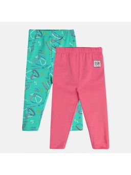 MINI KLUB - Multi-Color Printed Leggings (Pack of 2)