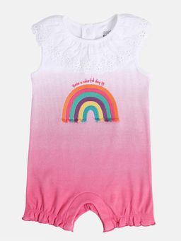 MINI KLUB - Pink Ombre Romper