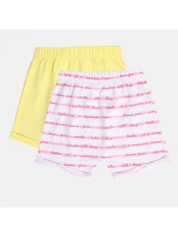 MINI KLUB - Multi-Color Printed Shorts (Pack of 2)