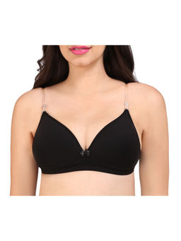 Bralux - Black Full Coverage Non Padded Seamless Multiway Bra