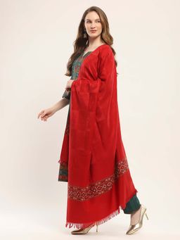 Monte Carlo - Women Paisley Red Shawl