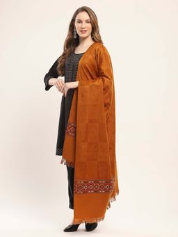 Monte Carlo - Women Paisley Mustard Shawl