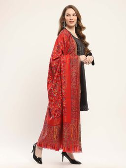 Monte Carlo - Women Paisley Red Shawl