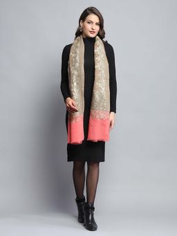 Monte Carlo - Women Embroidered Multi Color Stoles