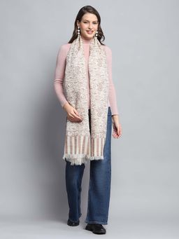 Monte Carlo - Women Paisley Off-White Stoles