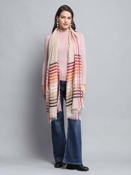 Monte Carlo - Women Stripes Multi Color Stoles