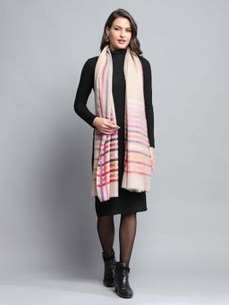 Monte Carlo - Women Stripes Multi Color Stoles