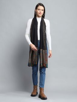 Monte Carlo - Women Paisley Black Stoles