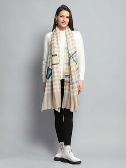 Monte Carlo - Women Checks Multi Color Stoles