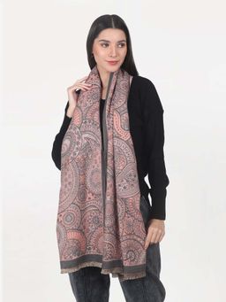 Calvadoss - Women Paisley Multi Color Stole