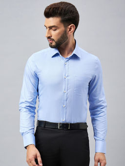 Louis Stitch - Blue Stripes Formal Shirt