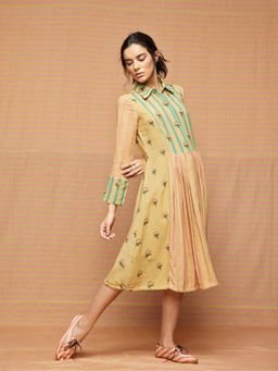 Swati Vijaivargie - Beige Charlotte Summer Dress