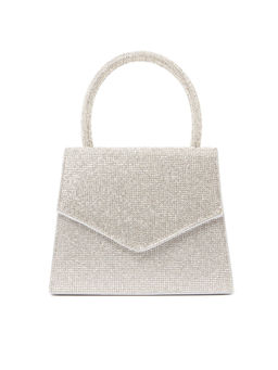 Forever New - Skye Sparkle Top Handle Bag - Silver