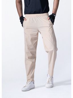 STRCH - Men Nylon Titan Flex Beige Track Pant