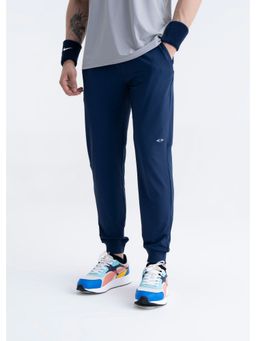 STRCH - Men Nylon Stretch Fit Blue Joggers