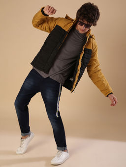 Campus Sutra - Men Colorblock Full Sleeve Stylish Windcheater Jacket