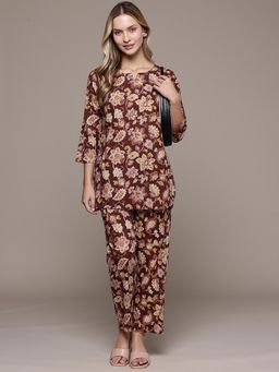 CAYMAN - Pure Cotton Floral Printed Co-ord Set