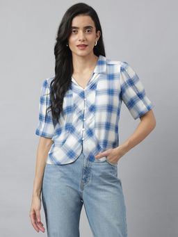 Latin Quarters - Blue Checks Shirt