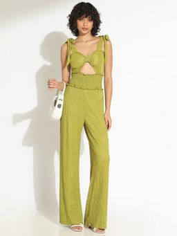 SHOWOFFFF - Women Green Jumpsuit