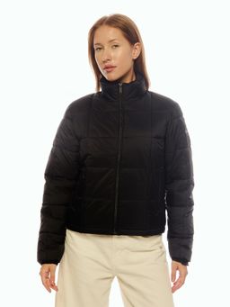 Calvin Klein - Regular Fit Polyamide High-Neck Black Puffer Jacket