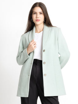 SHAYE - Monte Carlo Girls Regular Fit Solid Zipper Full Sleeve Wine Winter Jacket (13-14 Years)