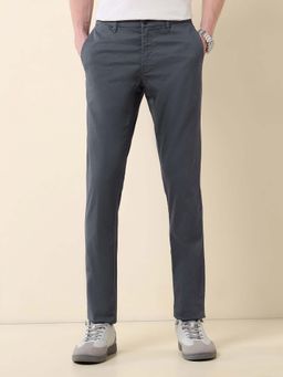 U.S. POLO ASSN. - Men's Textured Austin Slim Fit Twill Trouser