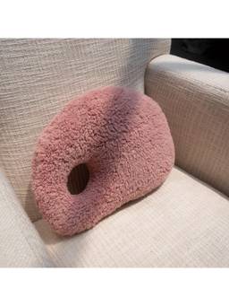 Muun Home - Textured Ellipse Pink Cushion