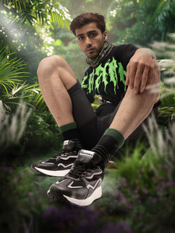 Bacca Bucci - Multiplication Discovery Nocturnal Black Walking Shoes