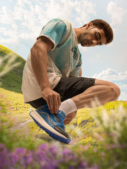 Bacca Bucci - Multiplication Discovery Sky Trail Blue Walking Shoes