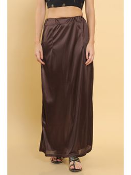 Soch - Women Brown Solid Petticoat