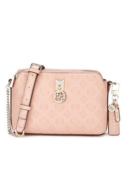 Guess - Pink Printed Sling Bag