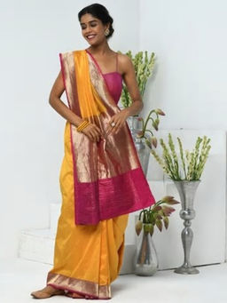 Fabindia - Silk Woven Banarasi Sari