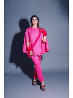 IT GIRL - Blush Cape Co-Ord Set