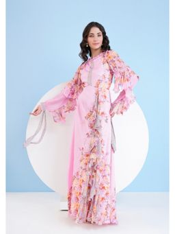 MANDIRA WIRK - Pink Hey Dey Maxi Dress