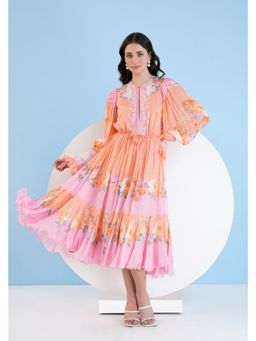 MANDIRA WIRK - Corsage Midi Dress