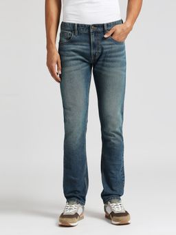 Pepe Jeans - Blue Vendie Regular Fit Mid Waist Straight Leg Jeans