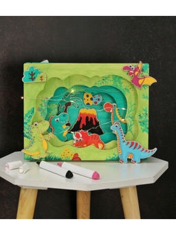 Yellow Bee - DIY Craft Kit With Led Lights - Jurassic