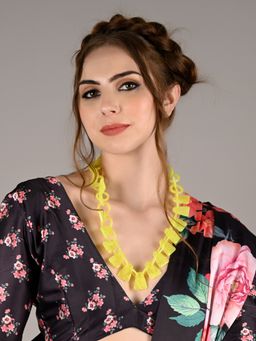 Odette - Women Oh-So-Fresh Neon Yellow Necklace