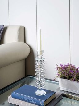 Pure Home + Living - Crystal Chandelier Style Candle Holder